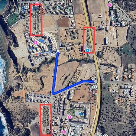 דירה Blue Deja Blue Seaside Appartments *